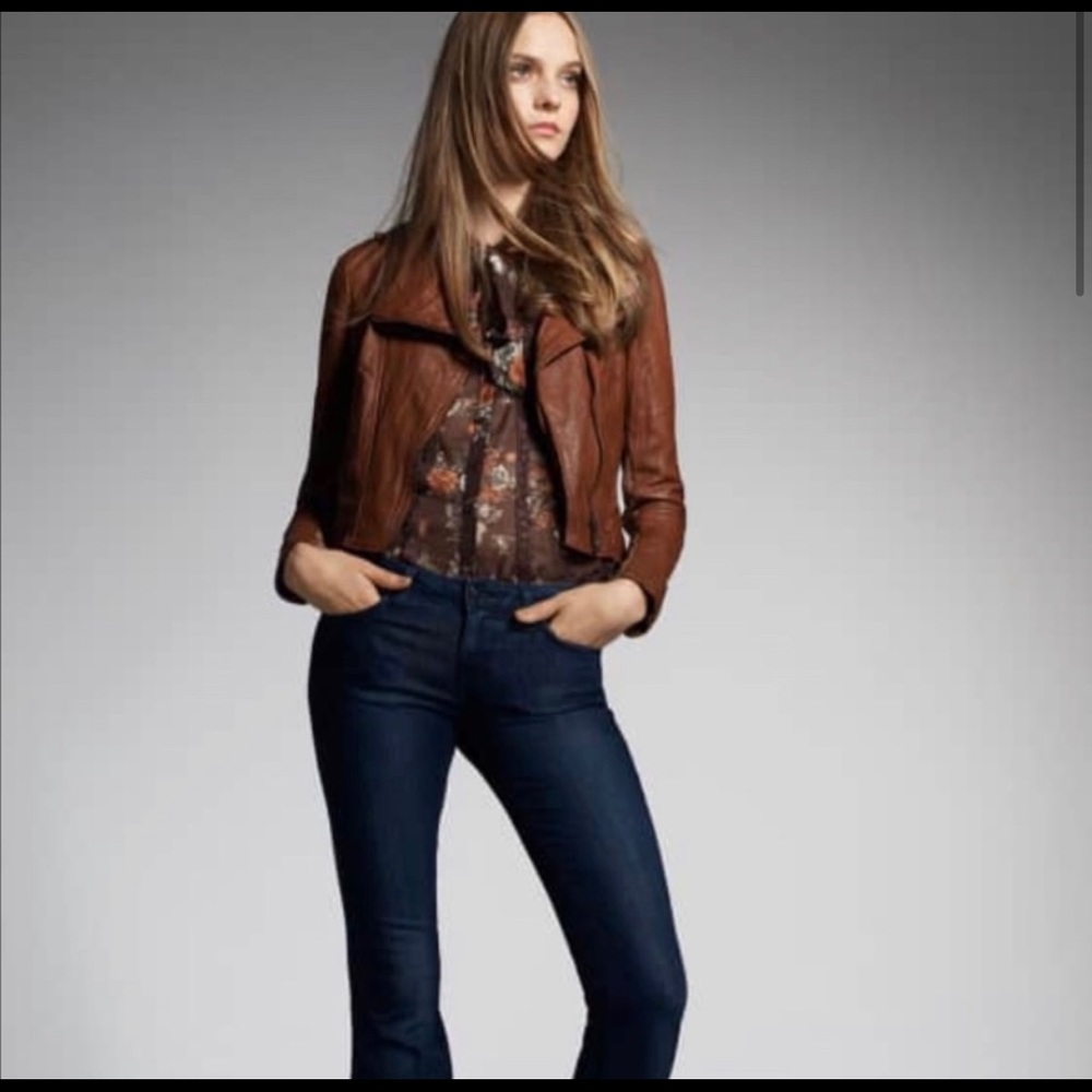Baguda Leather Coat - NWOT